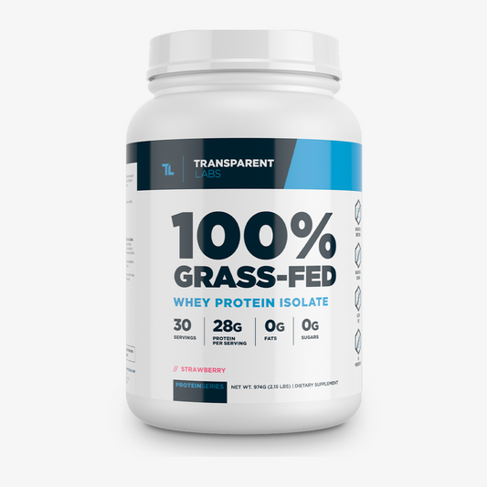 Grass Fed Whey Isolate - Strawberry