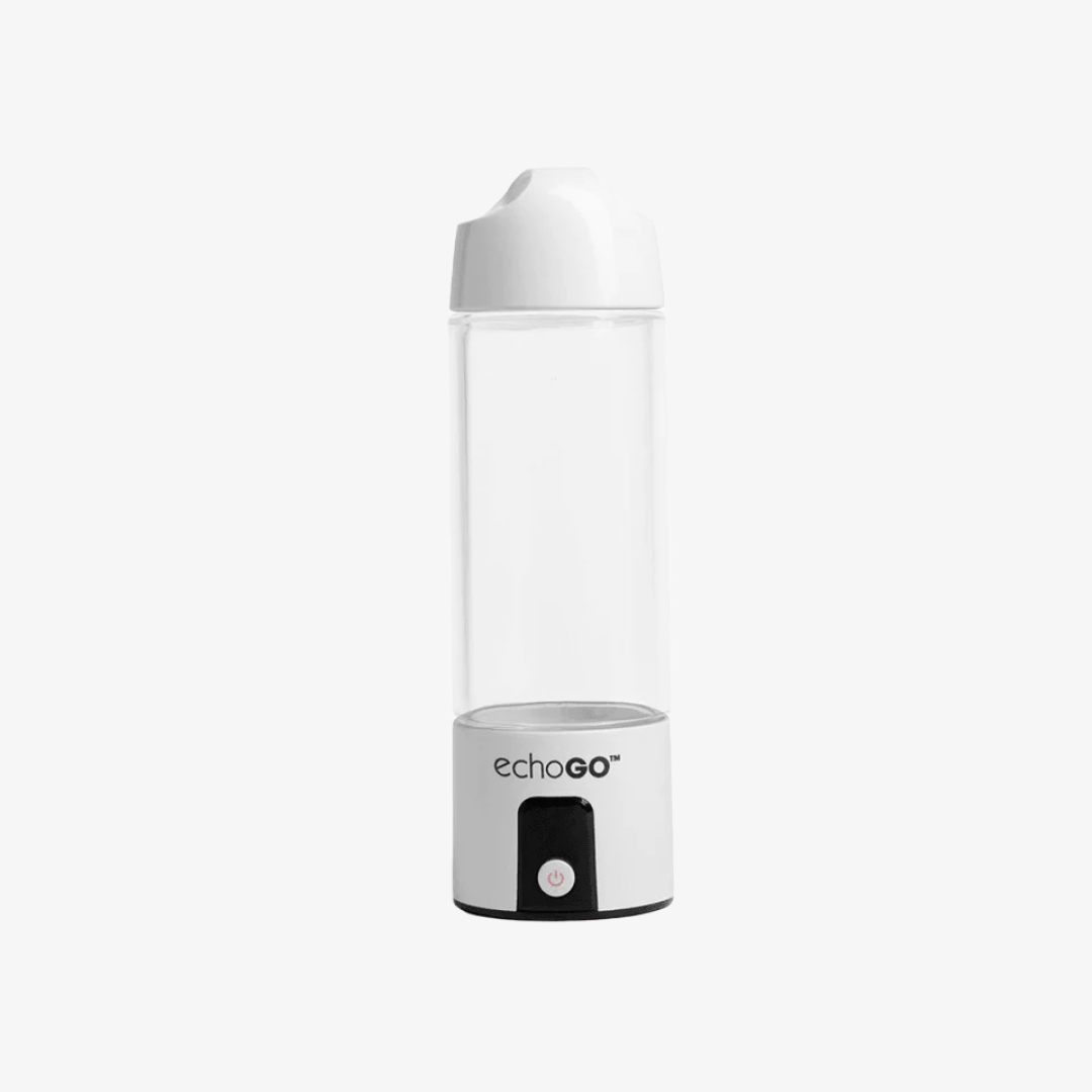 Echo Echo Go™ Hydrogen Water Bottle (White color) – Healf