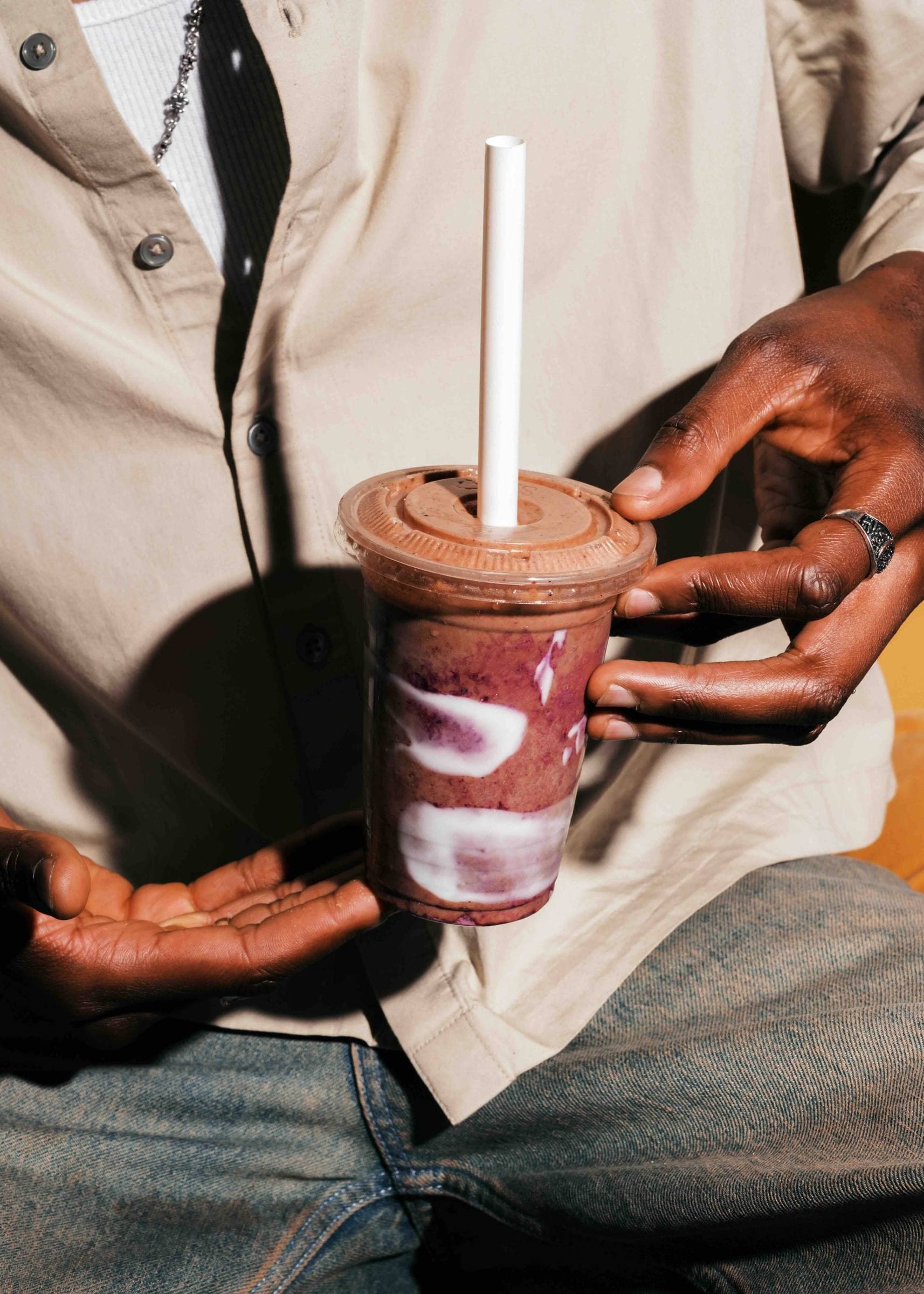 Two Smoothies. One Philosophy. The Atis x Healf Collab.