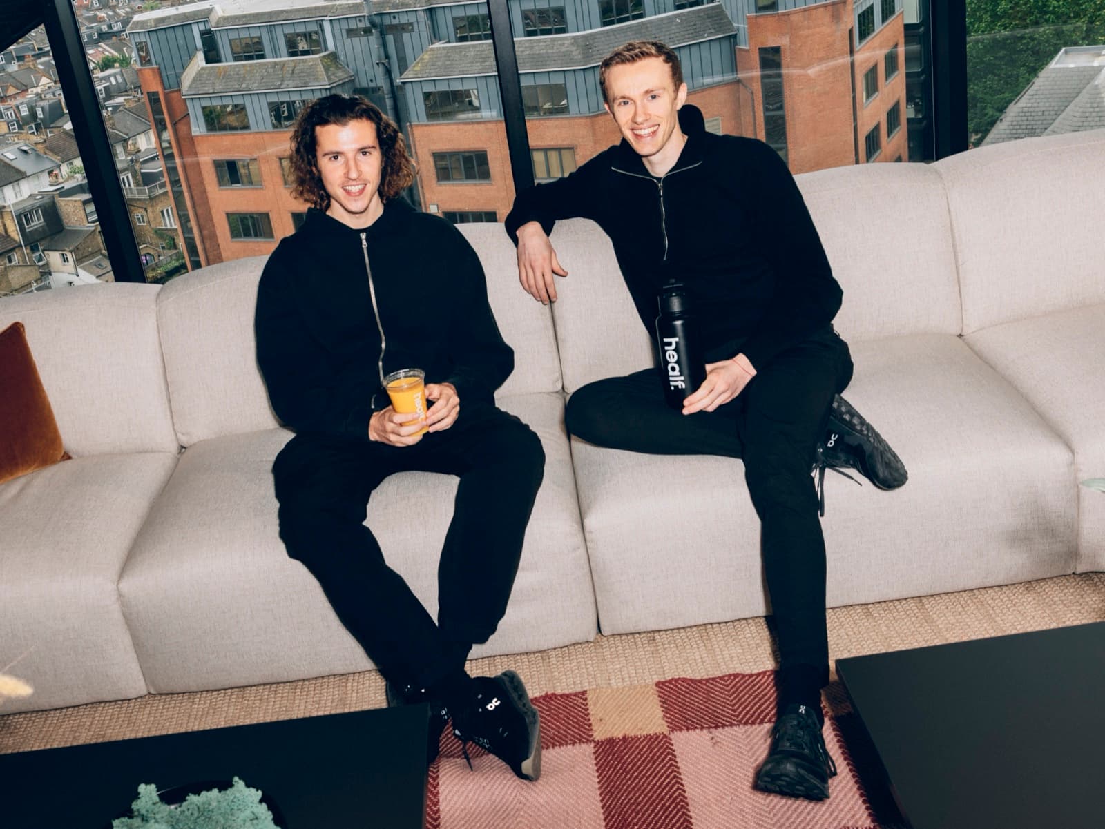 Healf co-founders Max and Lestat