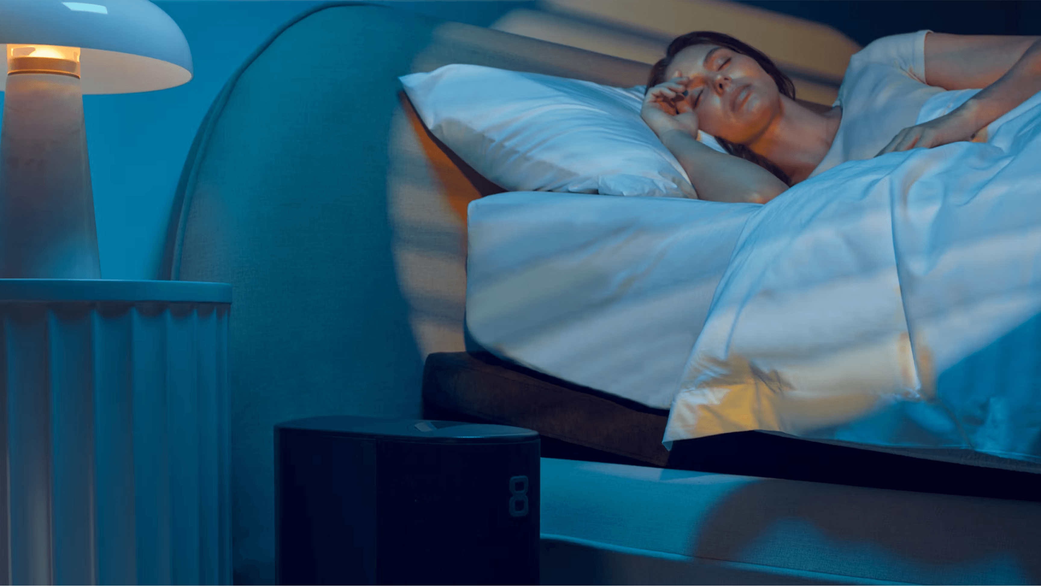 Get higher quality sleep with personalised cooling, heating, and elevation technology for any bed.