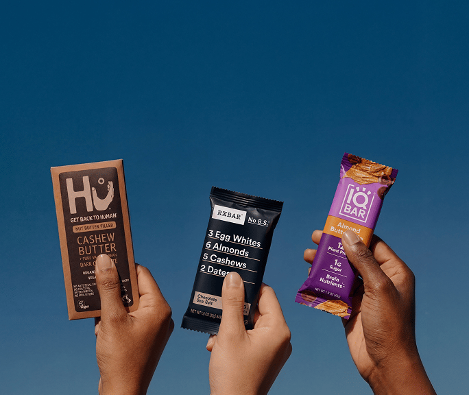 Healthy Snacks collection hero — mobile