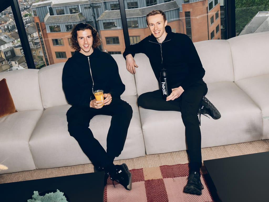 Healf co-founders Max and Lestat