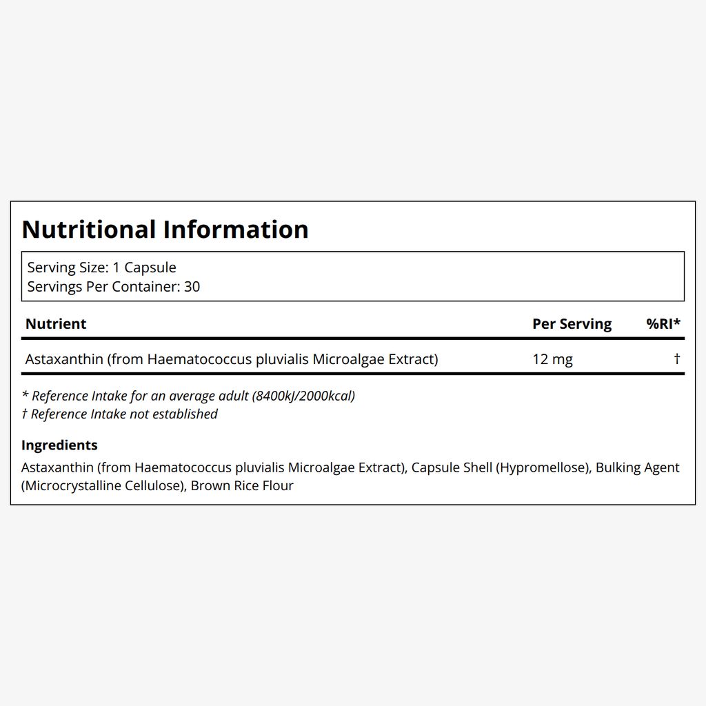 Astaxanthin - 12 mg - Image 2