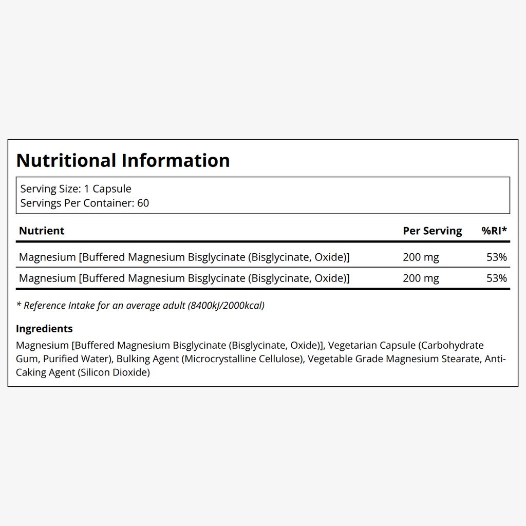 Magnesium Bisglycinate 200mg - Image 2