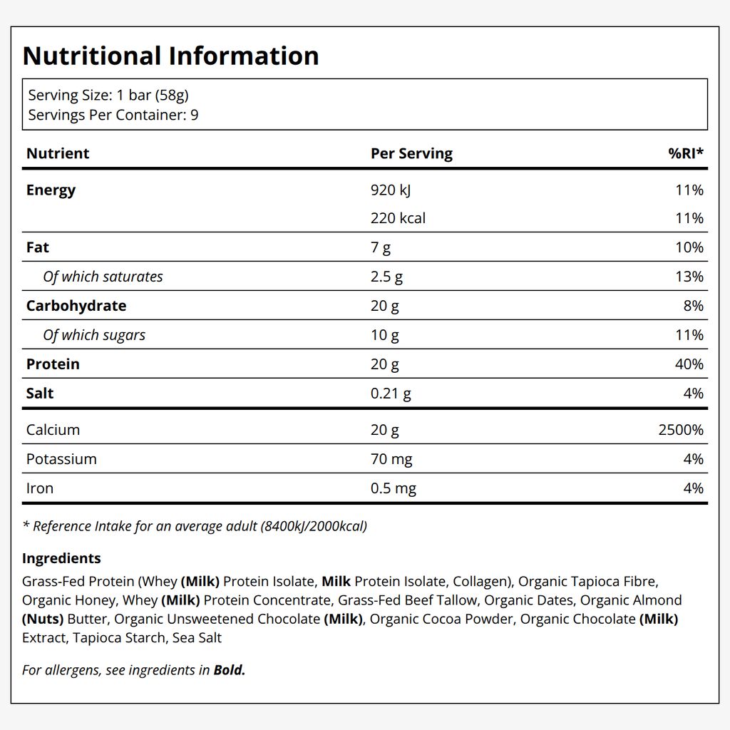Protein Bar Chocolate