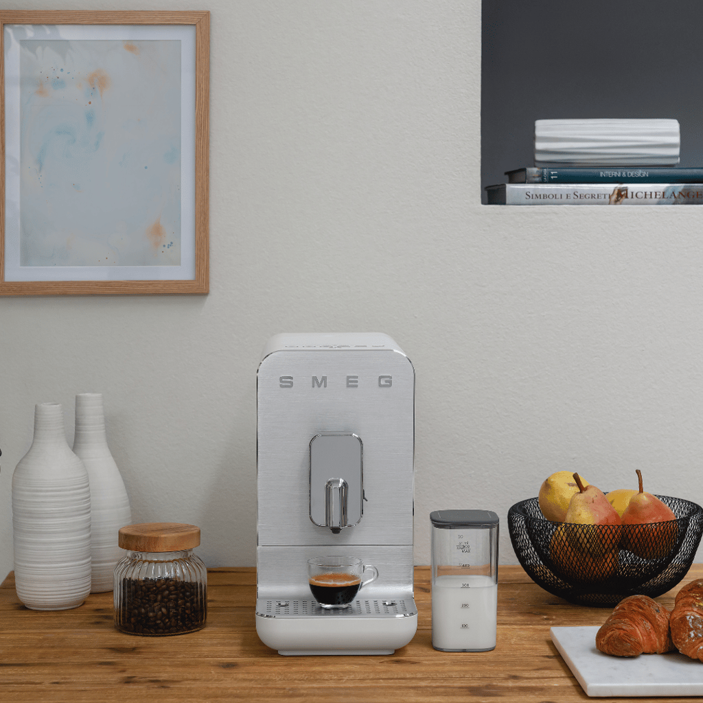 Bean to Cup Coffee Machine with Automatic Milk Frothing - Matte White - Image 10