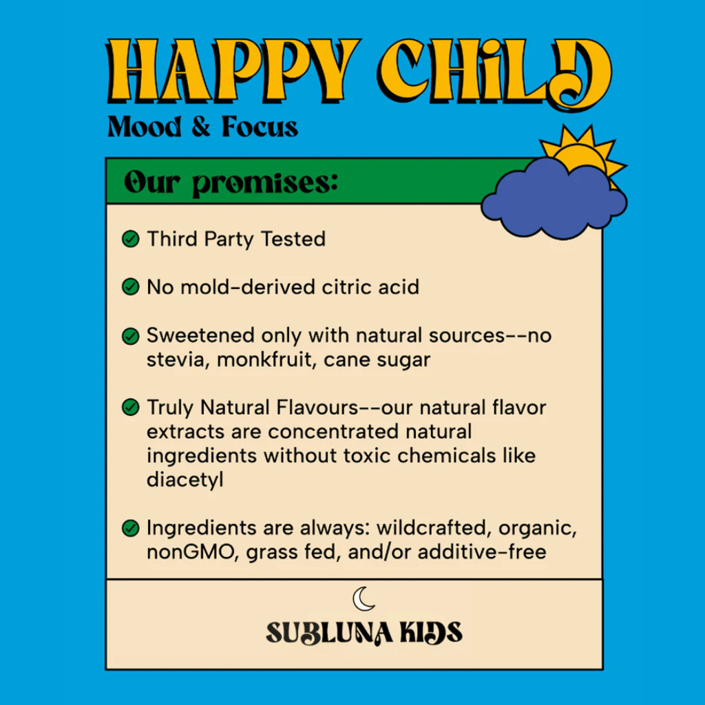 SubLuna Kids Happy Child: Mood & Focus Gummy - Image 13