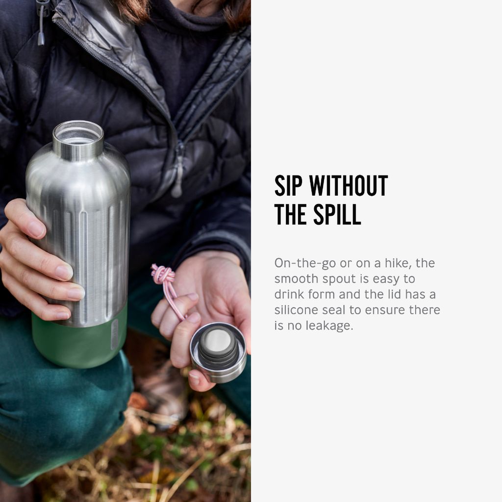 Explorer Insulated Water Bottle - Olive - Image 4