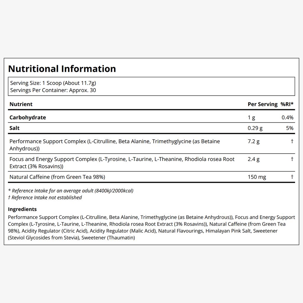 Pre-Workout Energy Elite Max - Mixed Berry - Image 2