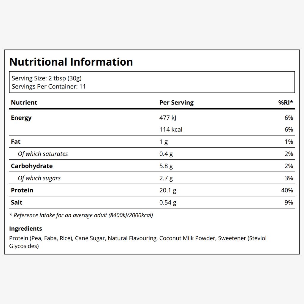 Protein Powder Vanilla - Image 2