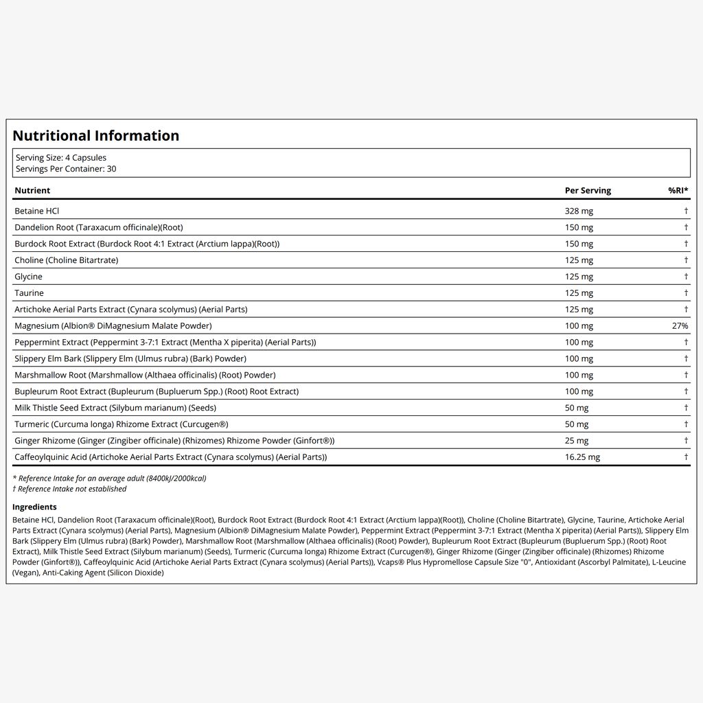 Bile Nutrients