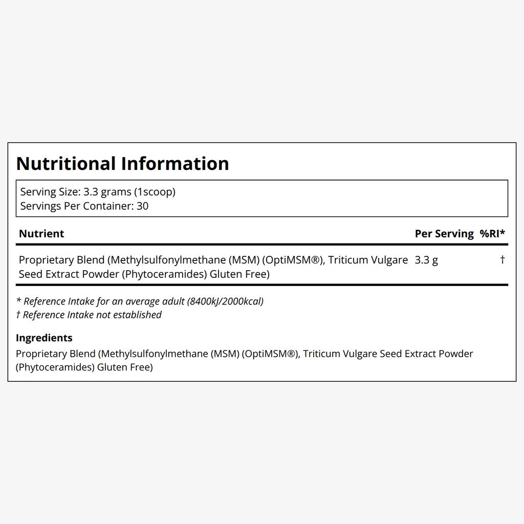 holi (radiance) MSM & Ceramides For Gut Integrity, Glutathione & Collagen Support - Image 2
