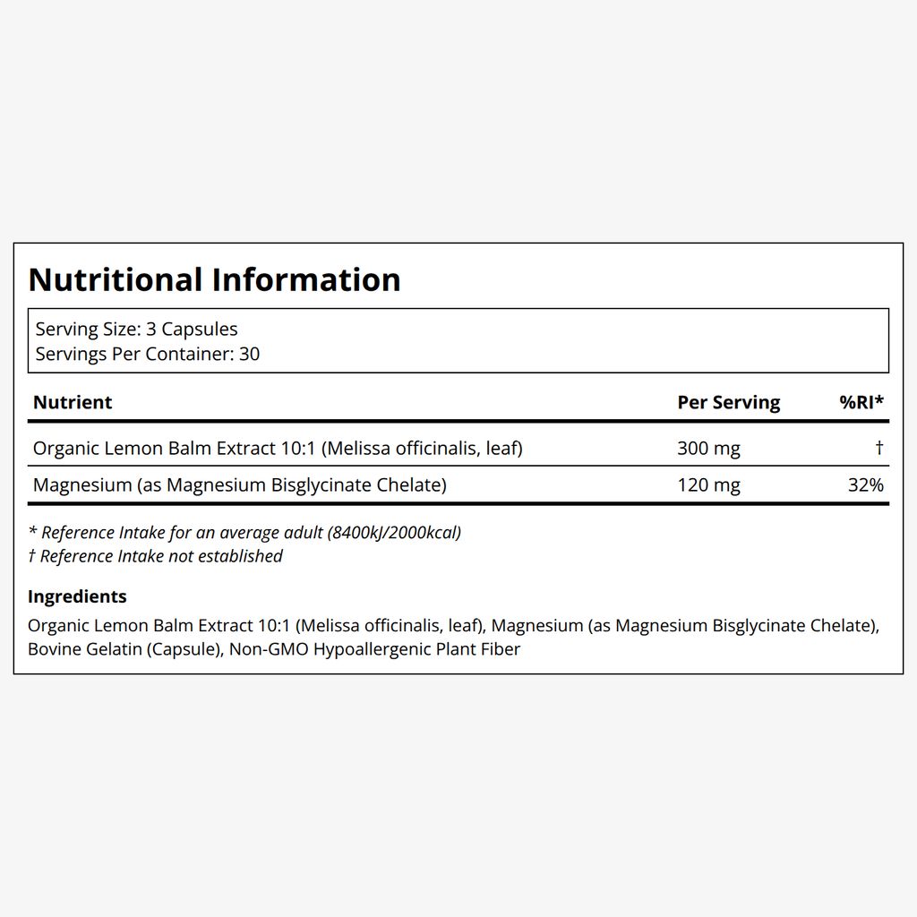Relax: Magnesium Complex