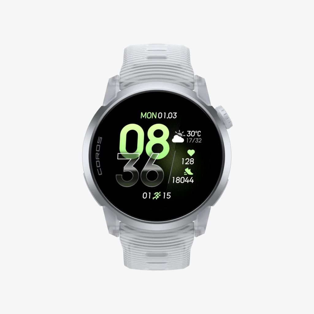 PACE 4 GPS Sport Watch - Aluminum - White Cloud