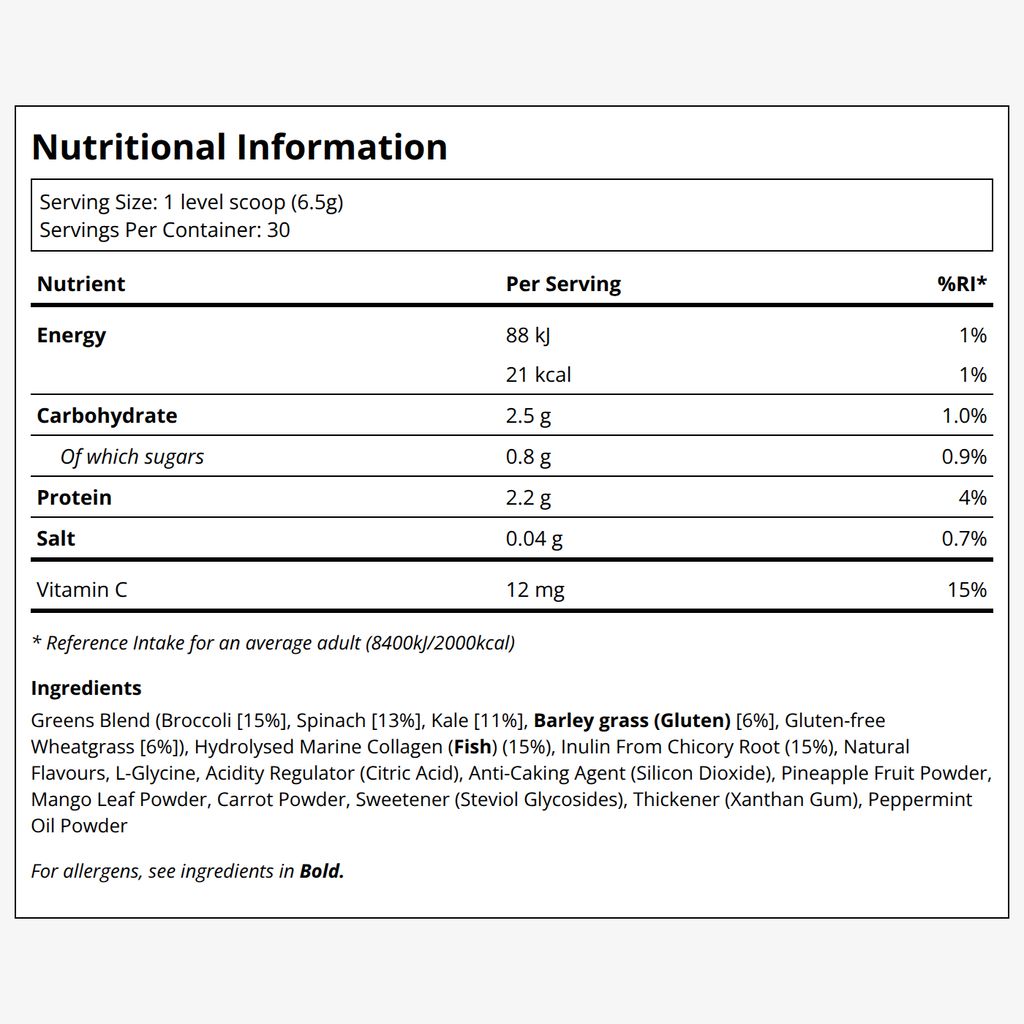 Greens + Collagen Formula - Image 2