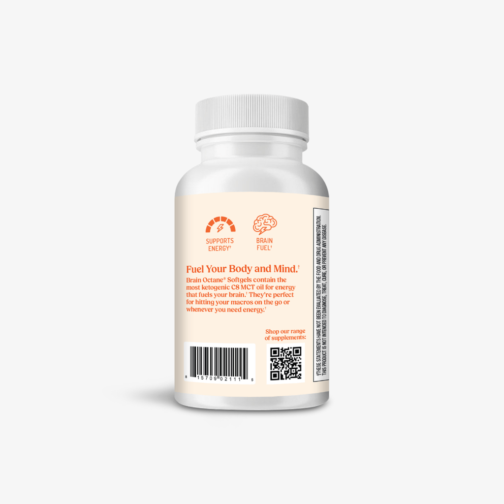 Brain Octane C8 MCT Oil - Softgels - Image 3
