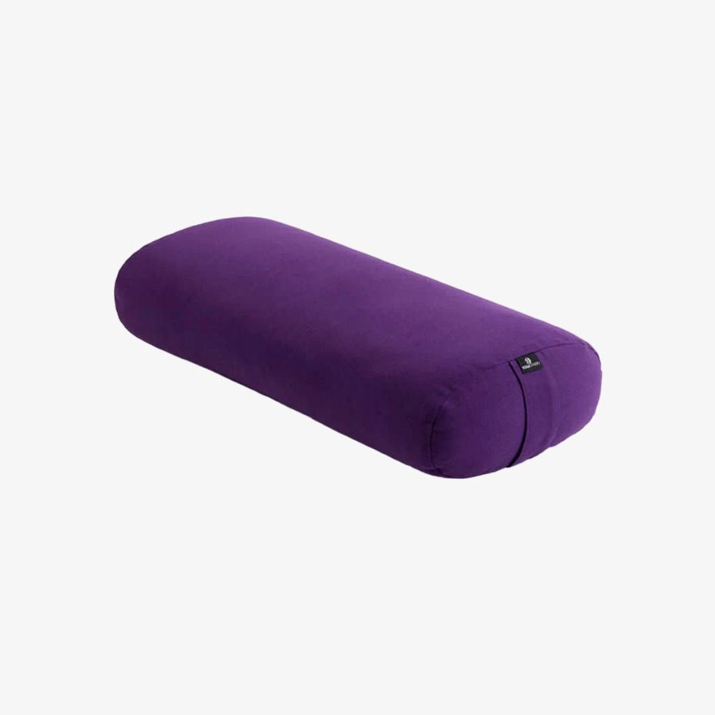 European Rectangular Lightweight Bolster - Purple - Image 1