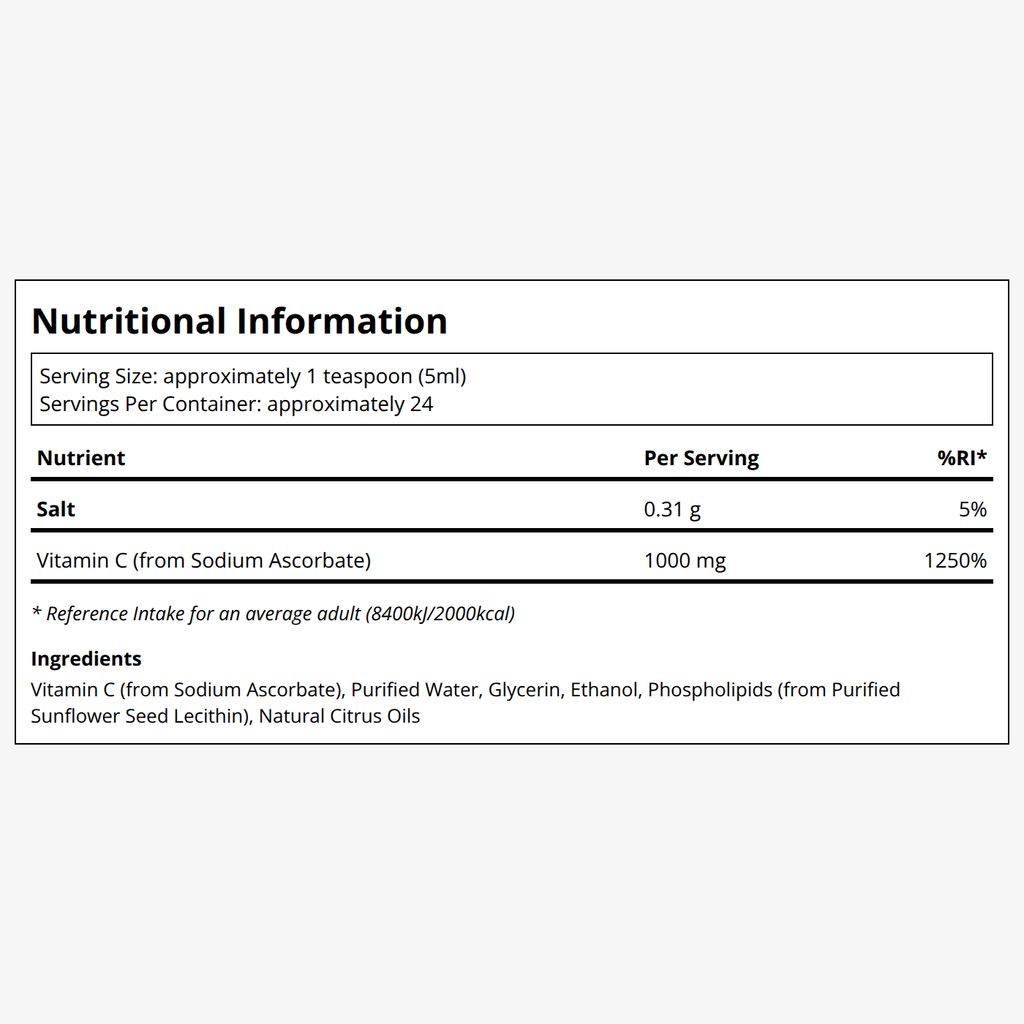 Liposomal Vitamin C Liquid - Image 2