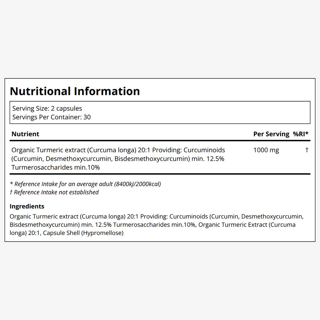 Food-Grown Turmaforte™ Turmeric