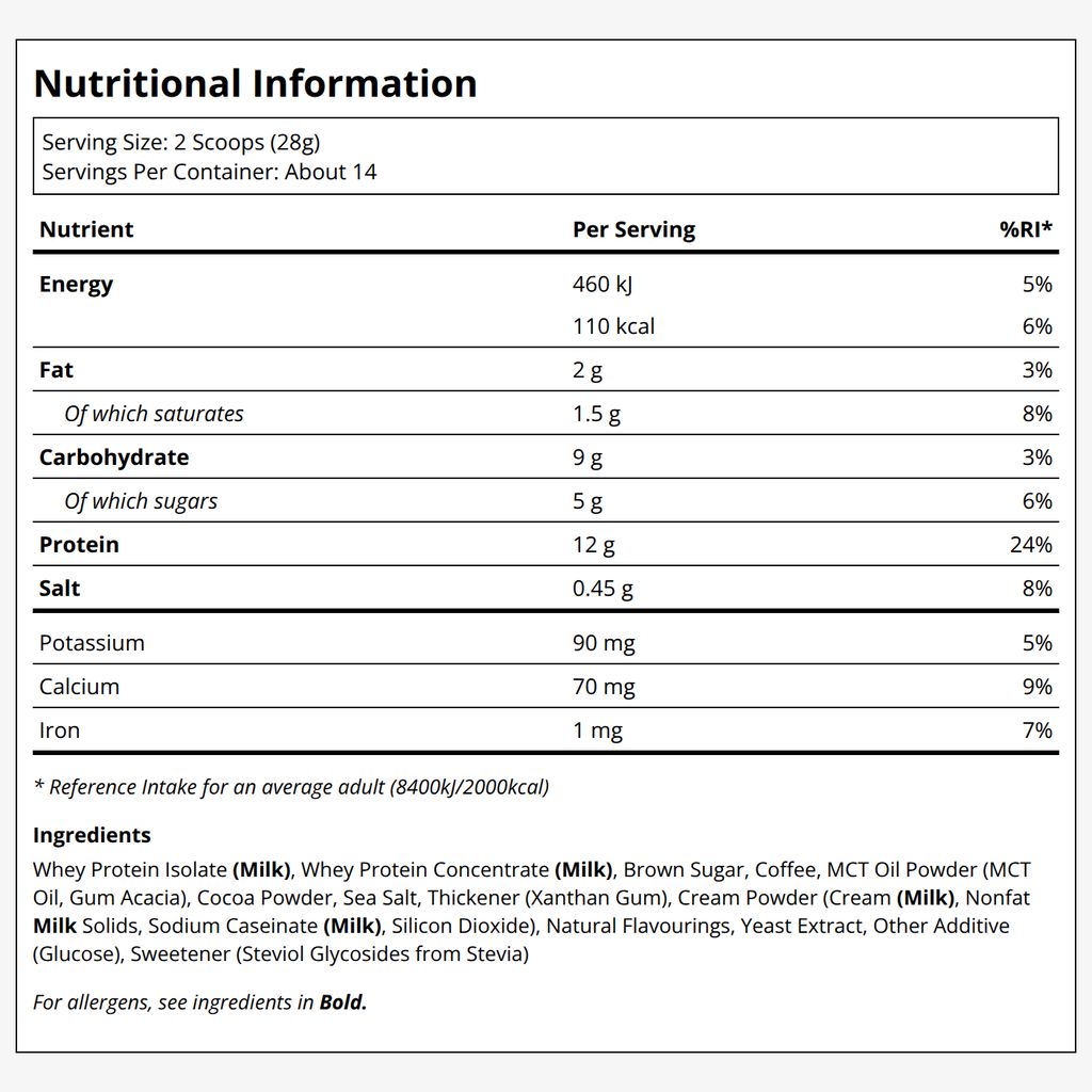 High Protein Iced Coffee - Mocha - Image 2
