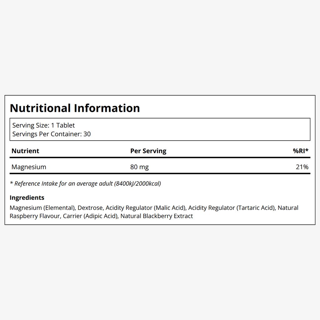 Molecular Hydrogen Tablets - Raspberry
