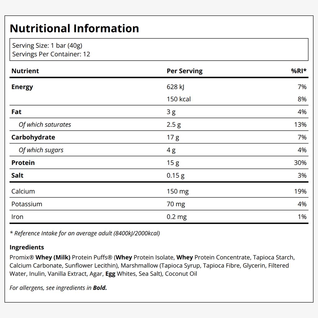 Protein Puff Bars - Vanilla - Image 2