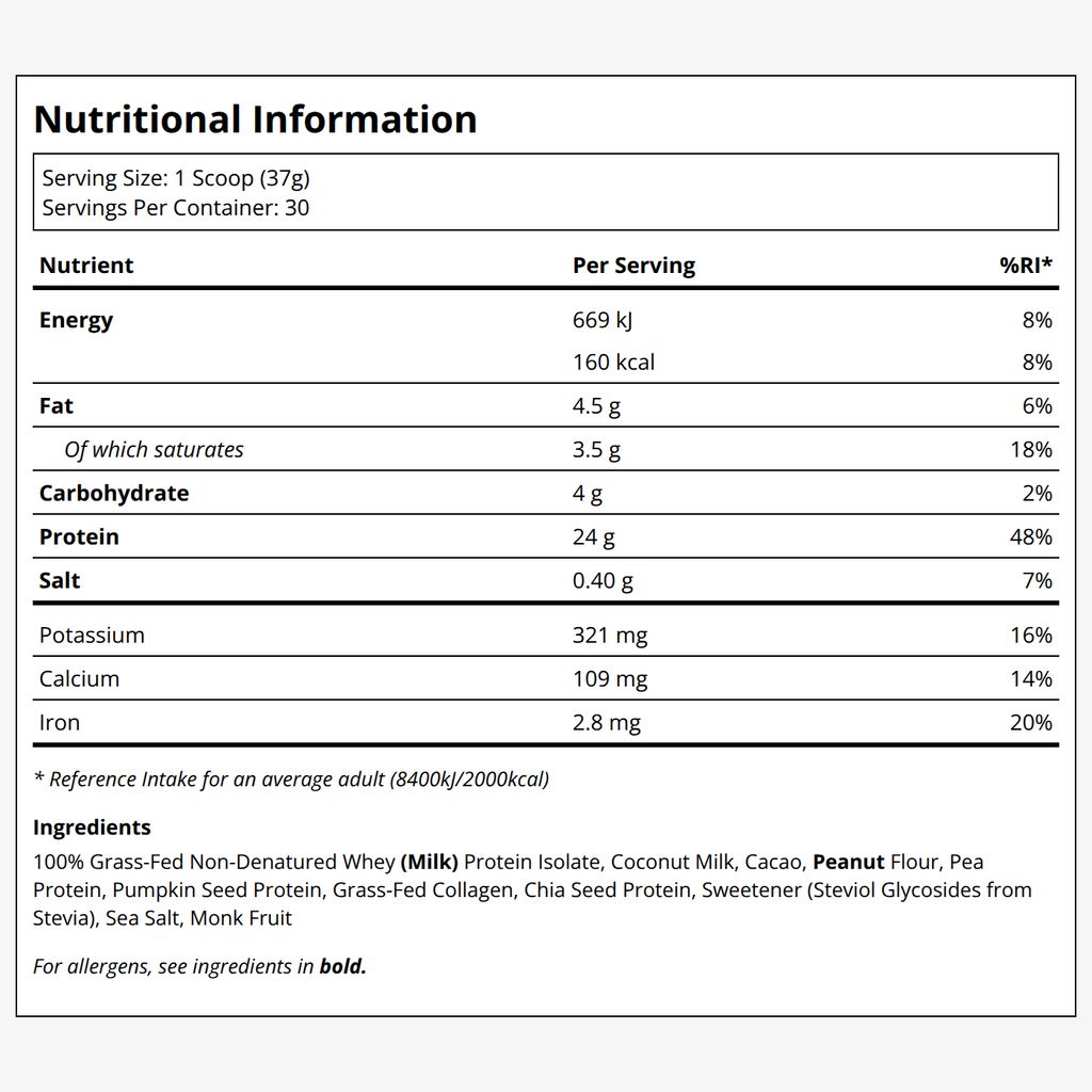 Protein Powder - Creamy Peanut Butter - Image 2