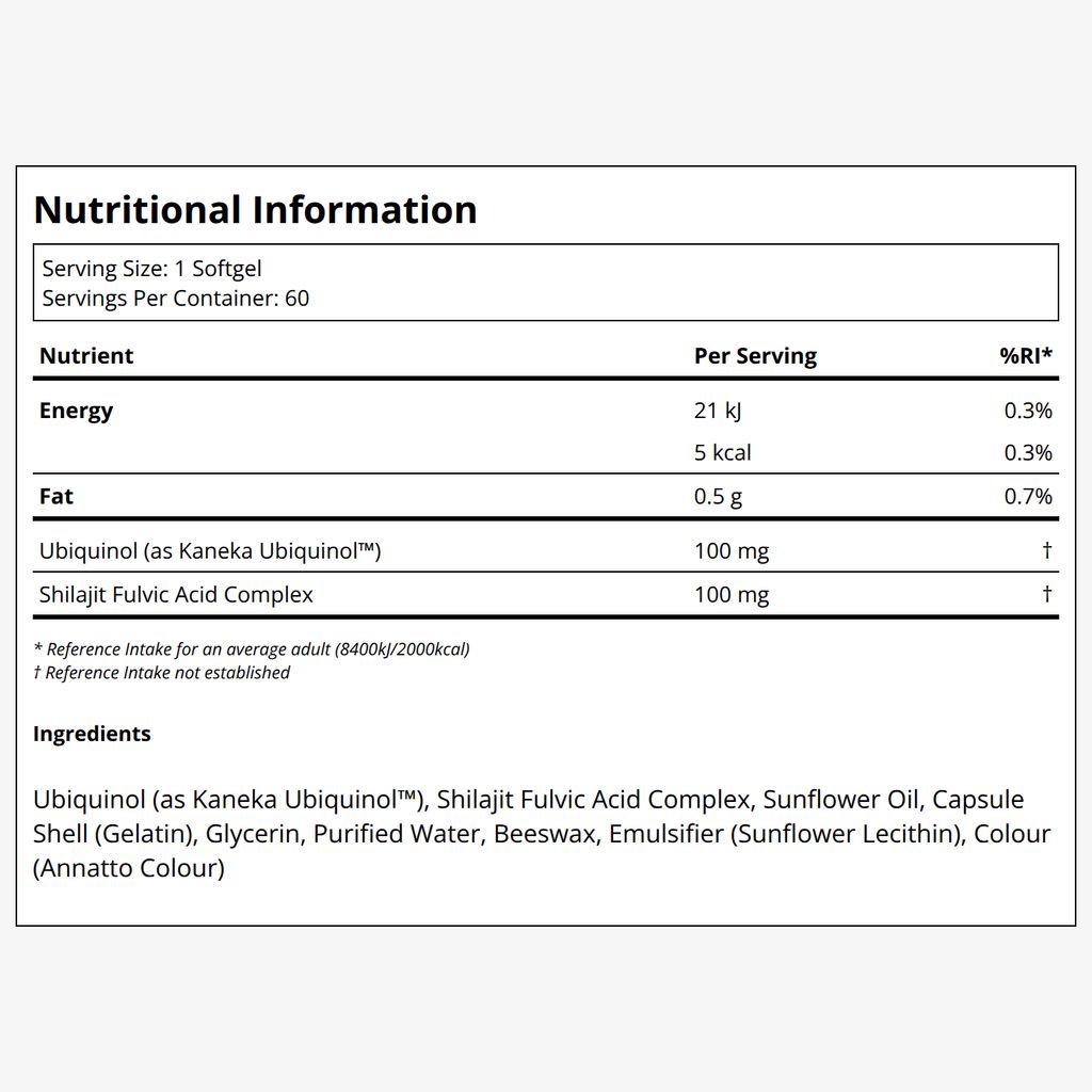 Super Ubiquinol CoQ10 with Enhanced Mitochondrial Support™ - Image 2