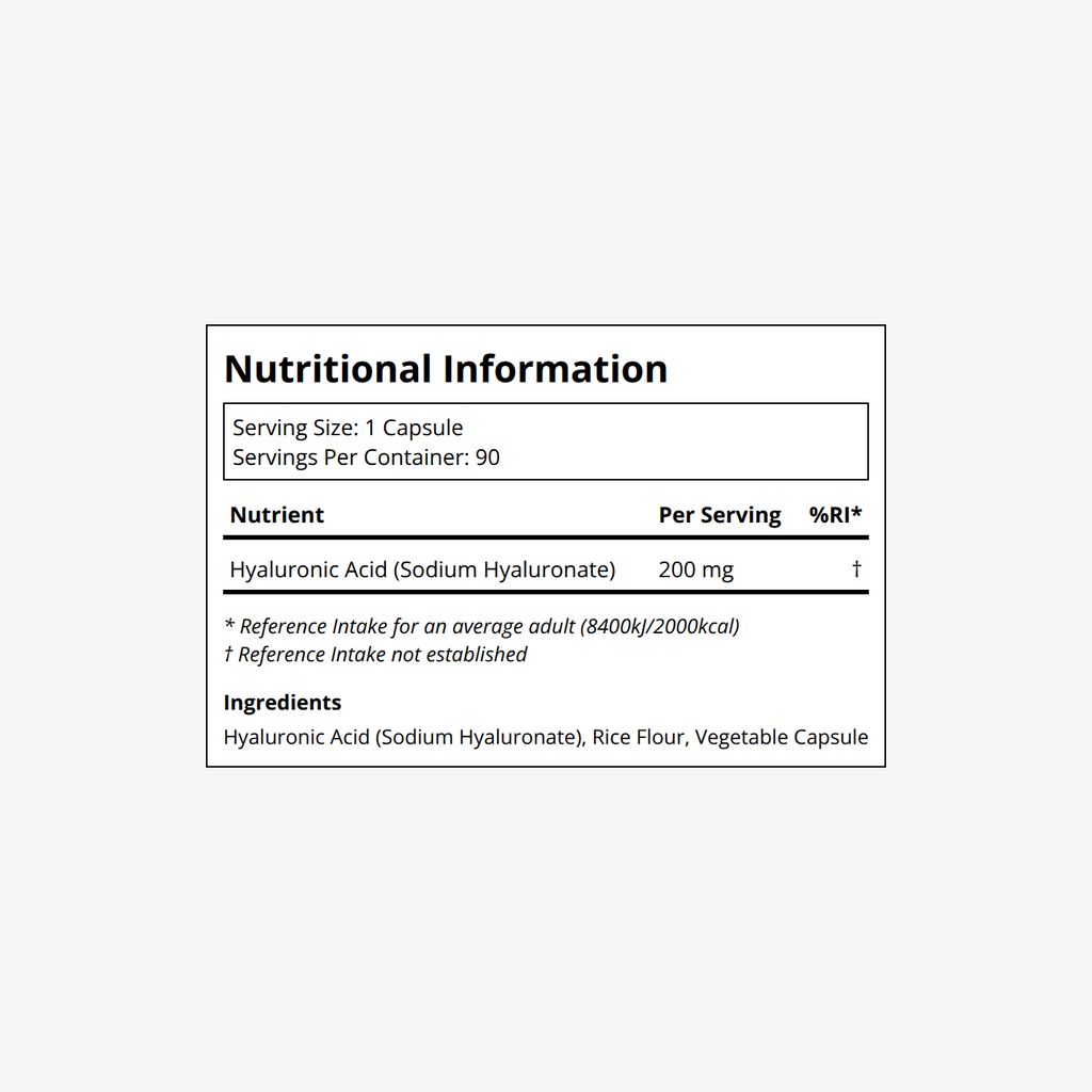 Hyaluronic Acid - 200 mg - Image 2