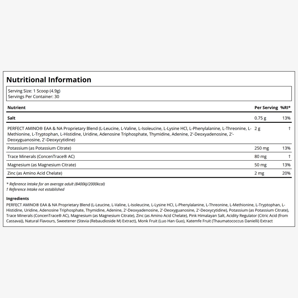 Perfect Amino Electrolytes - Passion Fruit