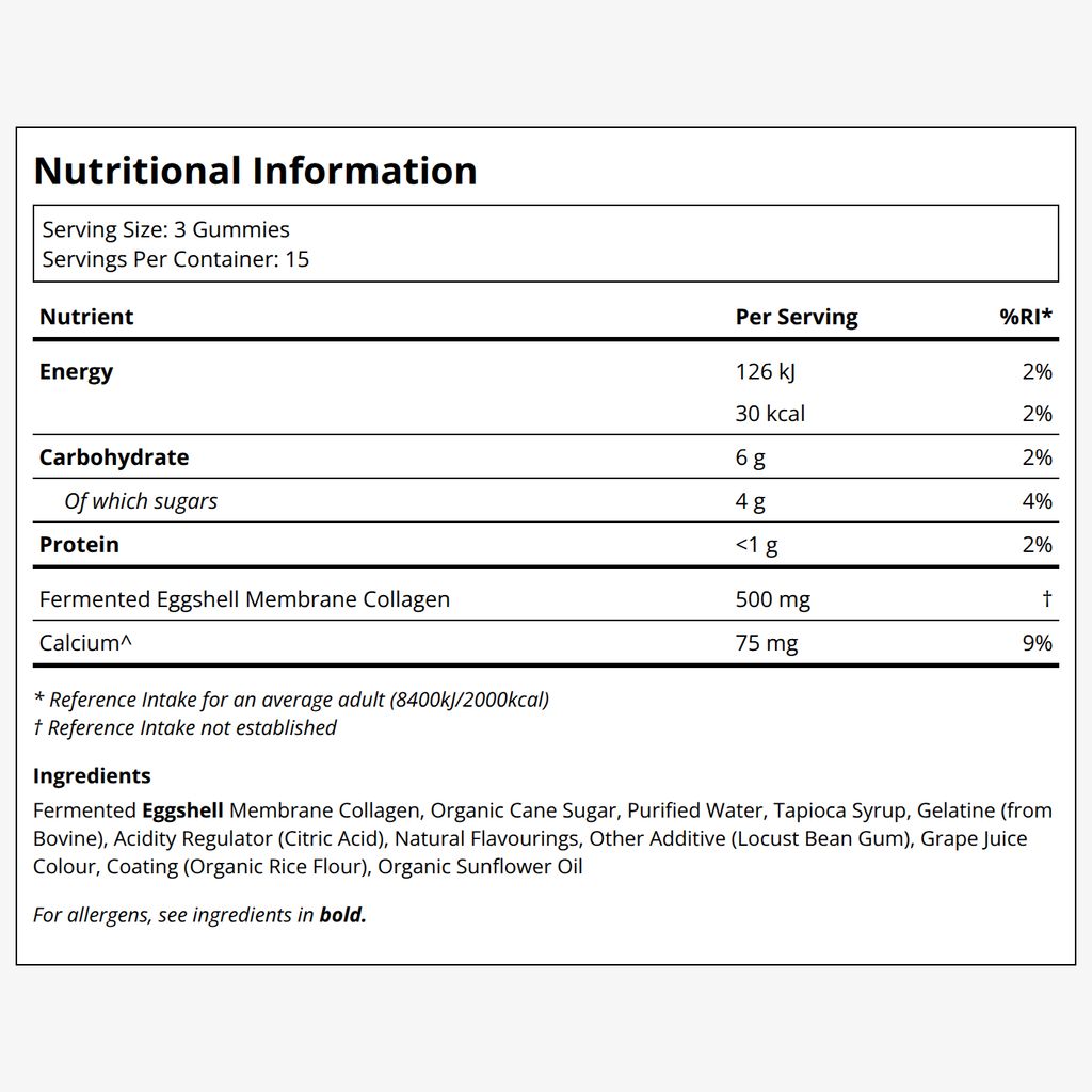 Collagen Peptides Gummies - Mixed Berry - Image 2