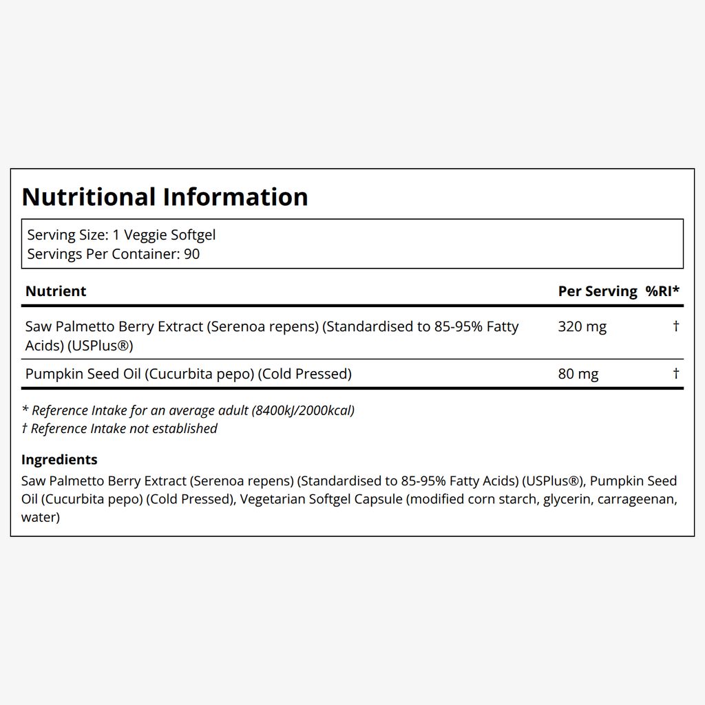 Saw Palmetto Extract 320 mg - Image 2