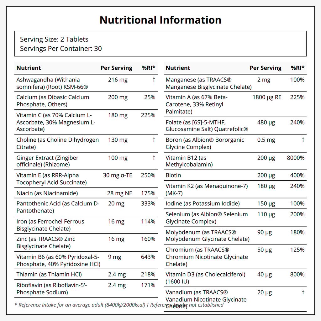 Women's Multivitamin Extra Strength - Image 2