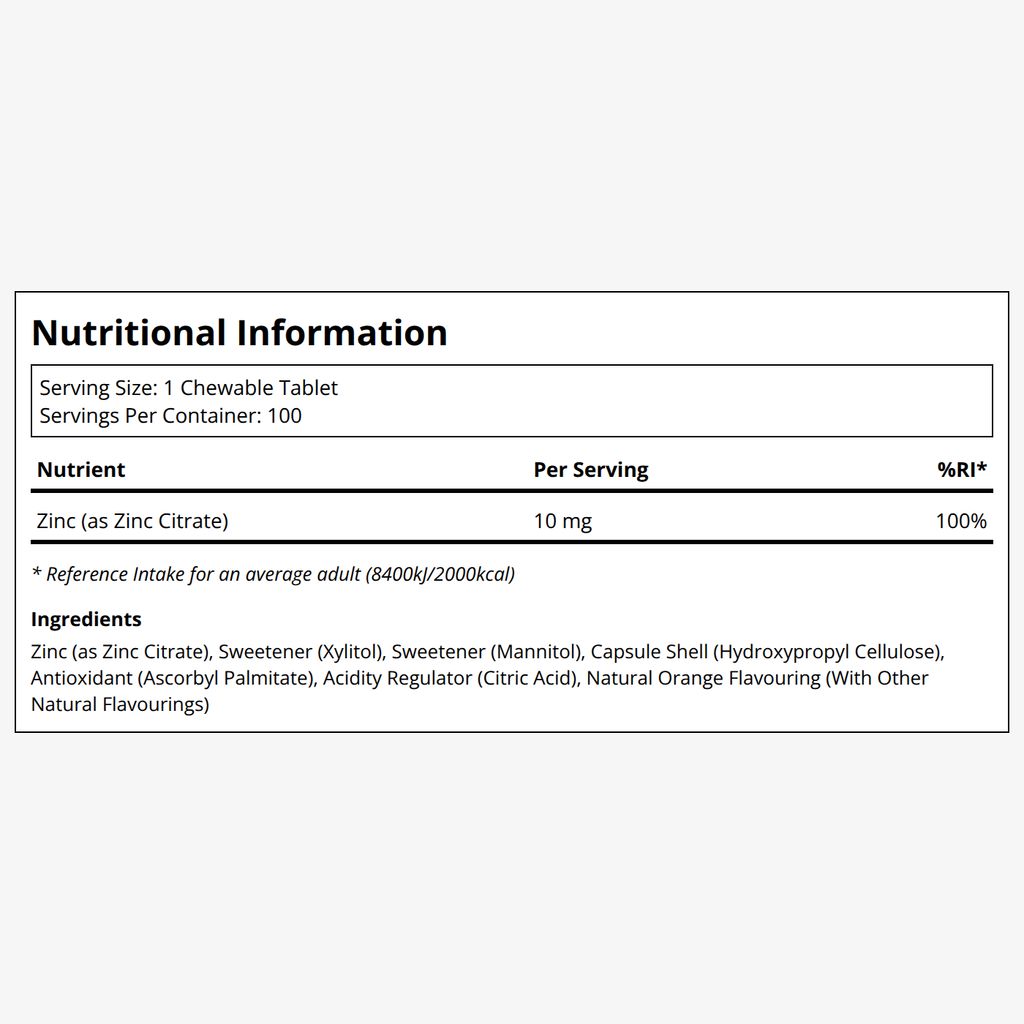 Zinc Chewables - Image 2