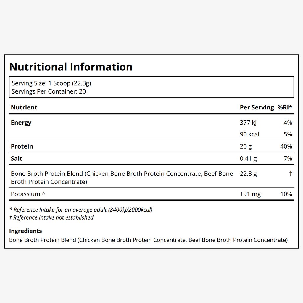 Bone Broth Protein - Pure