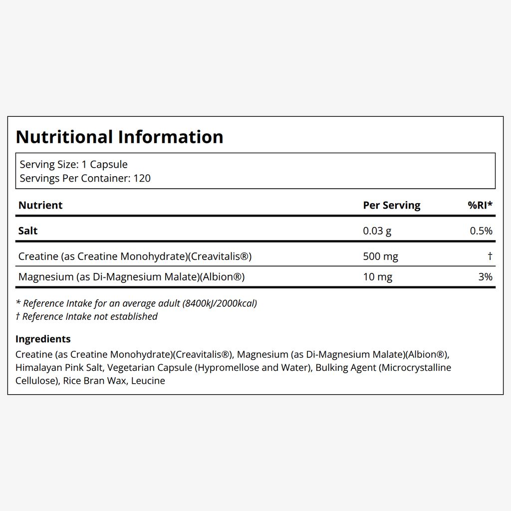 Creatine Monohydrate Capsules - Image 2