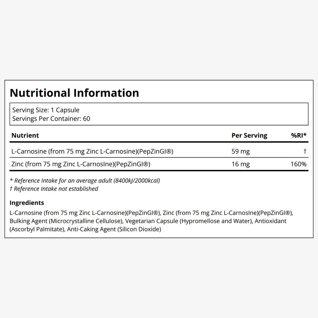 Zinc Carnosine