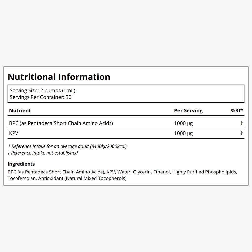 Liposomal BPC-157 + KPV Combo - Image 2