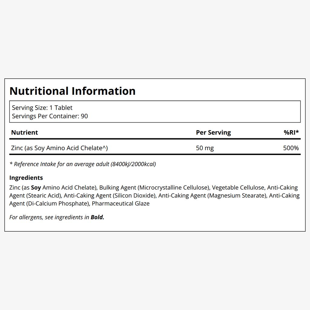 Zinc 50mg - Image 2