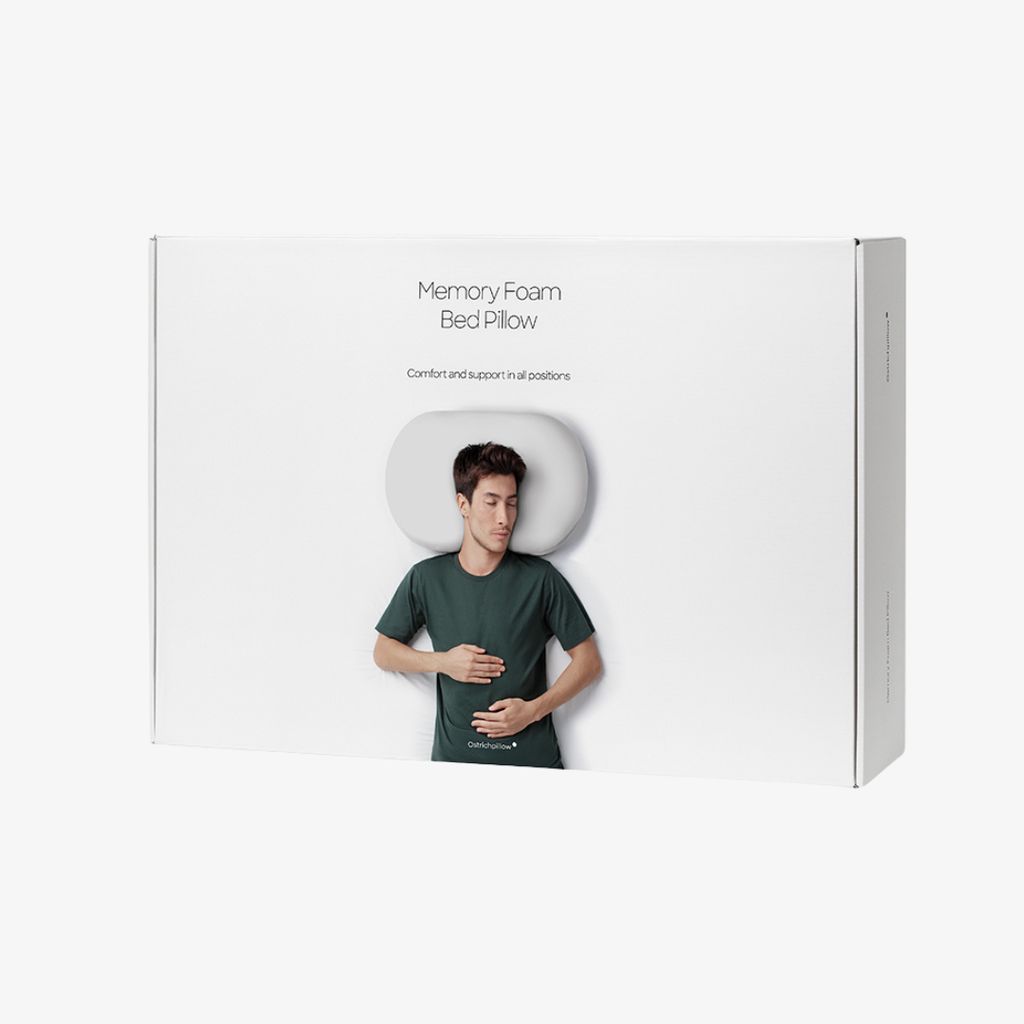 Bed Pillow - Powder White Standard