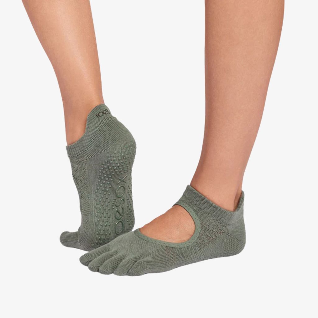 Full Toe Bellarina Grip Socks - Ivy Field