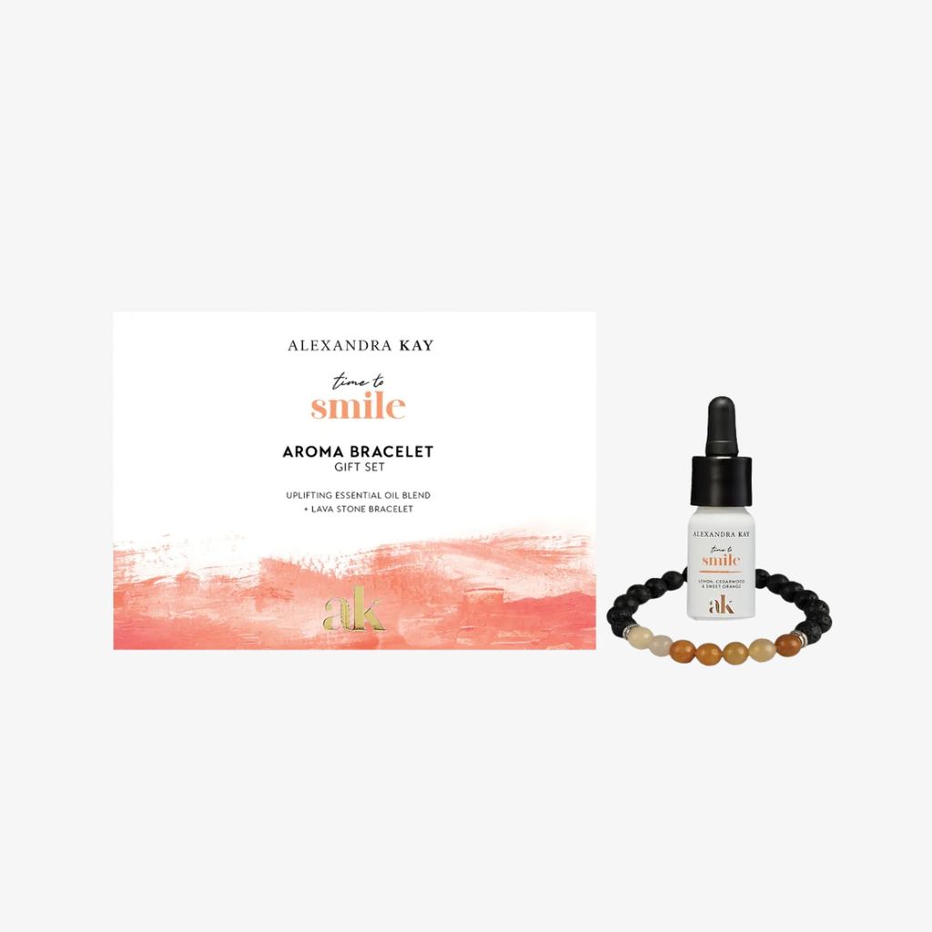 Alexandra Kay Time to Smile Aroma Bracelet Gift Set - Image 1