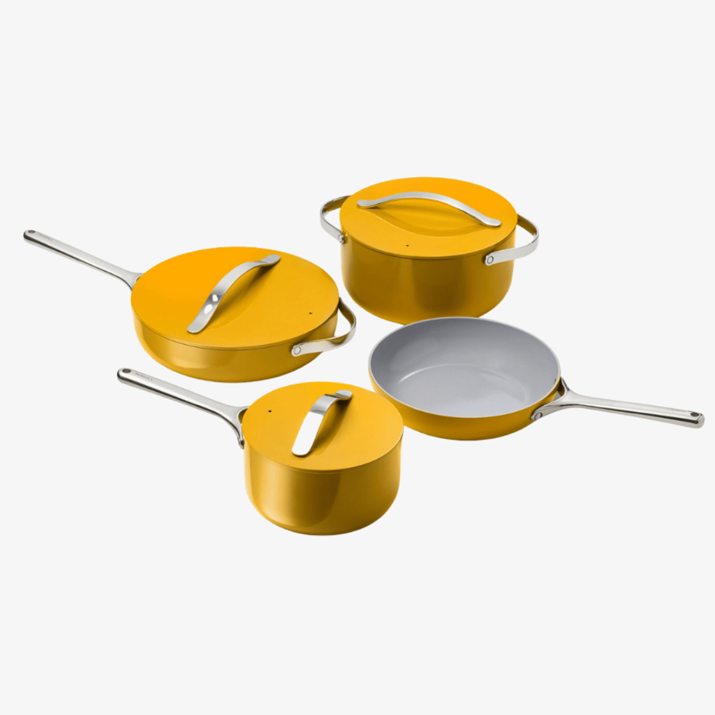 Non-Toxic Ceramic Non-Stick Cookware Set Marigold