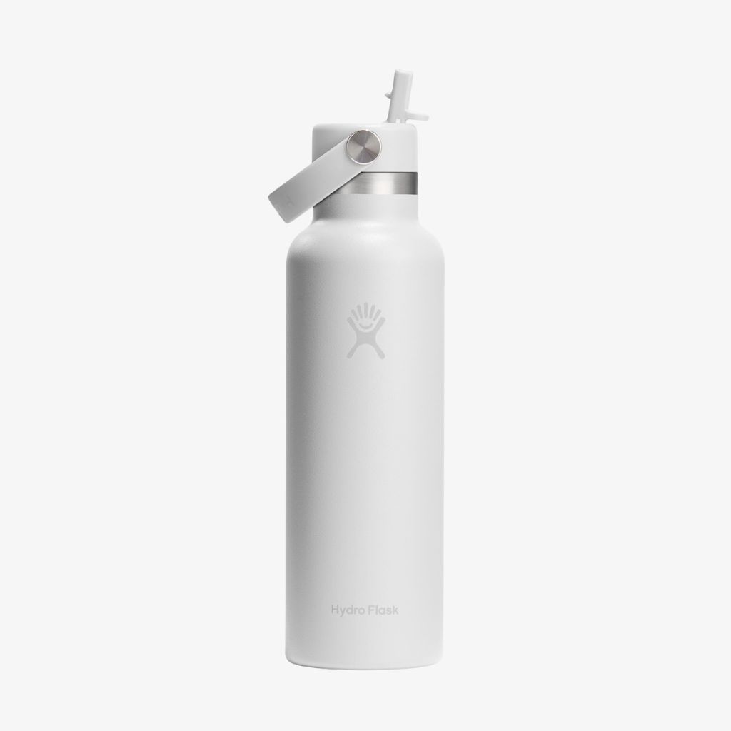 Standard Flex Straw Cap - White