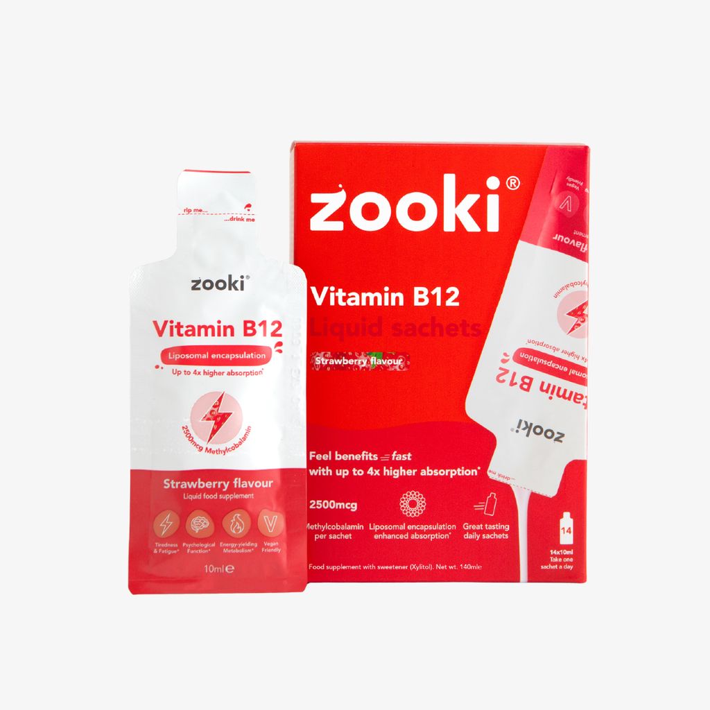 Liposomal Vitamin B12 2500mcg - Strawberry Flavour