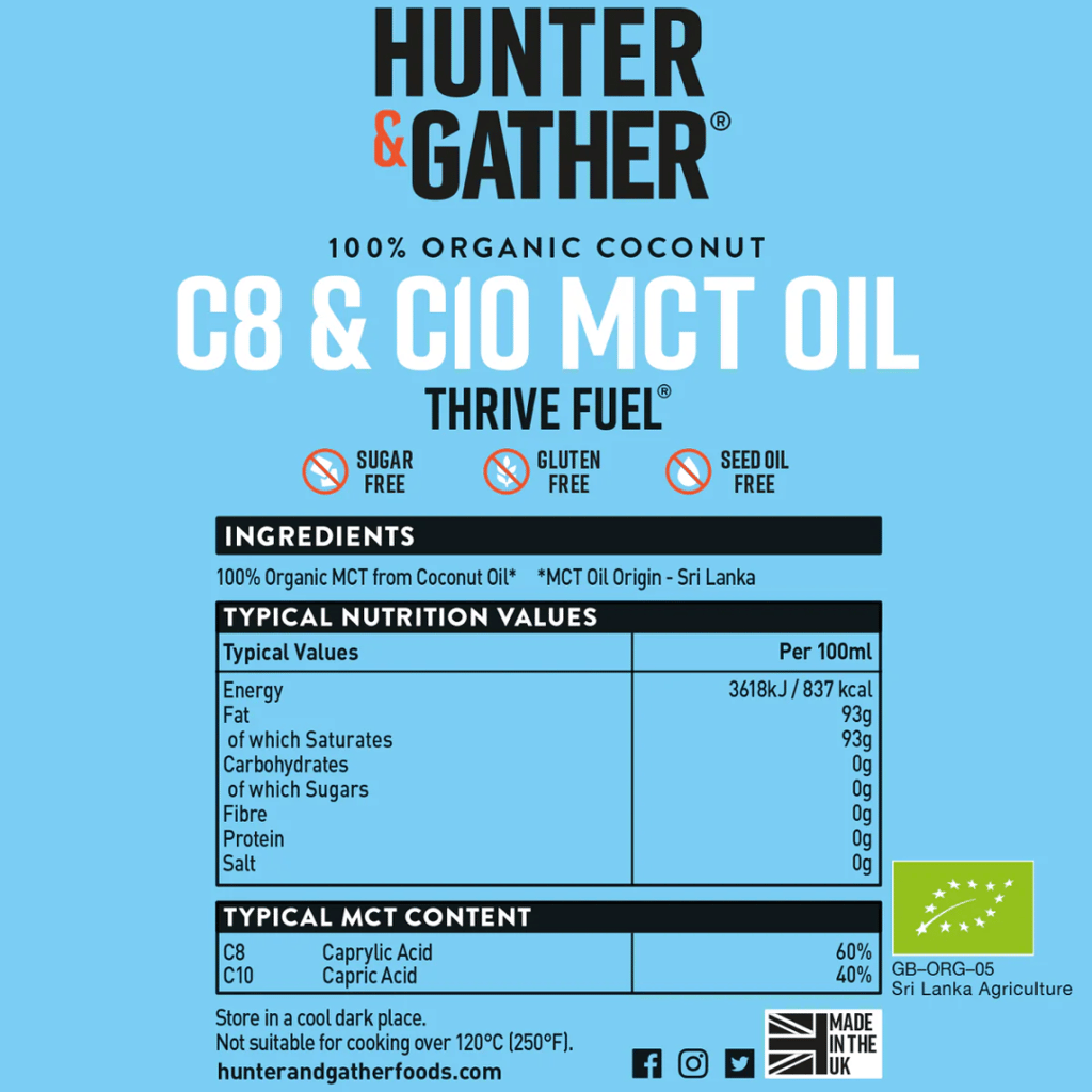 100% Coconut MCT Oil