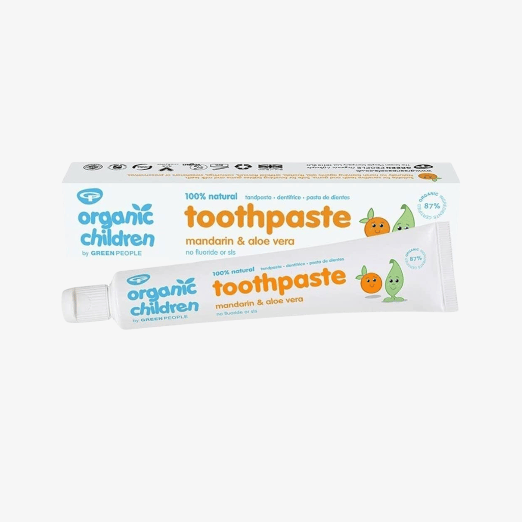 Organic Children Mandarin & Aloe Vera Toothpaste