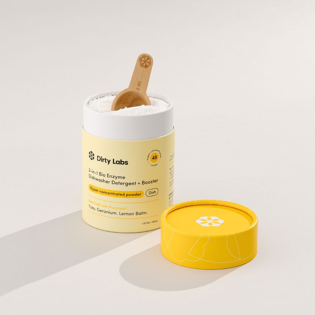 2-in-1 Bio Enzyme Dishwasher Detergent + Booster - Aestival (Yuzu, Geranium, Lemon Balm) - Image 2