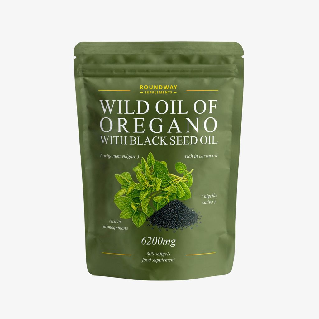 Oregano and Black Seed Oil Softgels